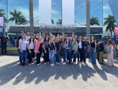 Profissionais de Indaial participam da Bett Brasil 2025 - maior evento de Inovação e Tecnologia para Educação na América Latina